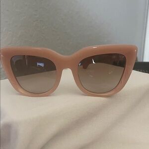 Stella McCartney Peach Sunglasses